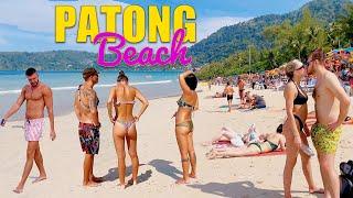 【4K】Phuket 2023 Patong Beach - Walking Tour Thailand 