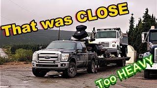 CAN My DIESEL F-250 Haul this DUMP TRUCK 1000 MILES?!? 26,000Ib Trailer Vs F-250