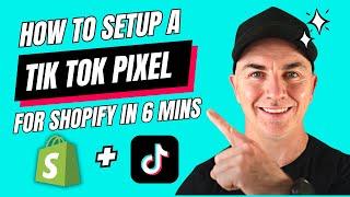 How to connect TikTok Pixel to Shopify (2024 Beginner Method)