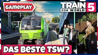 Erstes Gameplay von TRAIN SIM WORLD 5 | Das beste TSW? Neuerungen | Neue Linien | Bessere Grafik