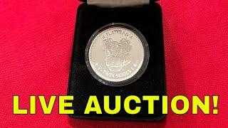 Coins & Currency auction with giveaways! HAPPY NEW YEAR!