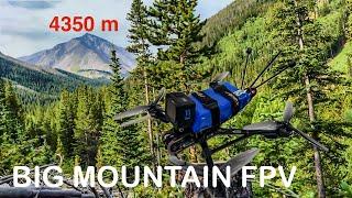 HIGH ALTITUDE FLIGHT | BIG MOUNTAIN FPV | QAV-S2 JohnnyFPV