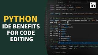 Python Tutorial - Choosing an IDE