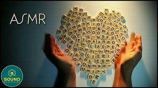 ASMR Slow Puzzle Bananagrams Gameplay • SOUNDsculptures • (171)