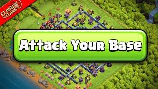 How to Attack Your Own Base in Clash of Clans after TH16 New Update!