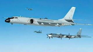 Russia's Tu-95 Bombers, China's H-6K Conducted Patrol