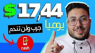 الربح من الانترنت 17,44$ يوميا | الربح من مشاهدة الاعلانات | والسحب فودافون كاش 2024