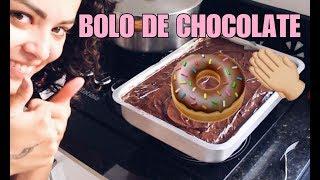 BOLO DE CHOCOLATE #NATHNACOZINHA