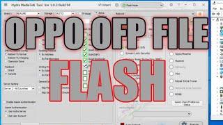 How To Flash OFP File In OPPO Mobiles Via Hydra Tool