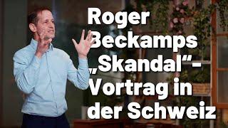 Roger Beckamps „Skandal“-Vortrag in der Schweiz: Jugend gegen die Meinungstyrannei!