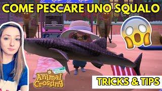 COME CATTURARE uno SQUALO  - Animal Crossing New Horizons Guida ITA