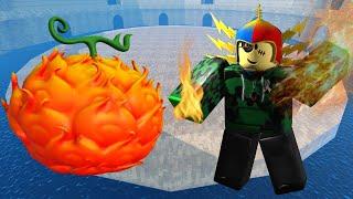 Roblox Fruit Battlegrounds Flame Showcase!