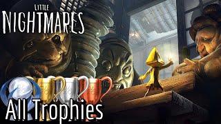  ALL TROPHIES (Walkthrough) — Little Nightmares [No Commentary]