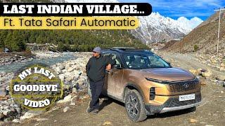 My last video || Tata Safari to Chitkul to find the right answer || The Himalayans have the answer!