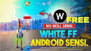 OB45 NO SKILL SENSI FOR WHITE FF  