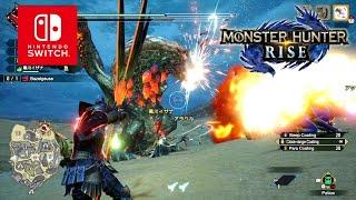 Monster Hunter Rise | Nintendo Switch 2022 Gameplay | Online Multiplayer
