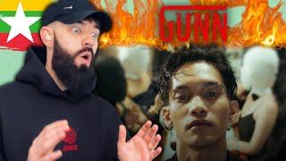 MYANMAR GOT ONE!  GUNN - High Quality MV | UK  REACTION