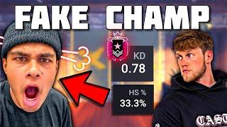 I UPSET A FAKE CHAMP in SIEGE (Collision Point)