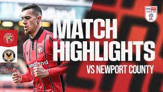 Highlights: Walsall 2-0 Newport County