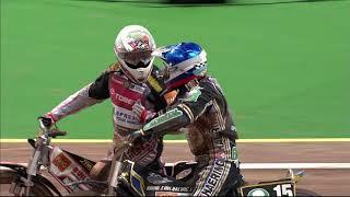 Nicholls v Sayfutdinov FIGHT! | FIM Speedway Grand Prix