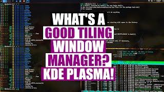 KDE Bismuth Brings Tiling To The Plasma Desktop