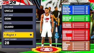 NBA 2K24 MYPLAYER BUILDER