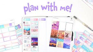 Plan With Me: Pixar Destinations (Talk Through/Real Time PWM) + small giveaway!