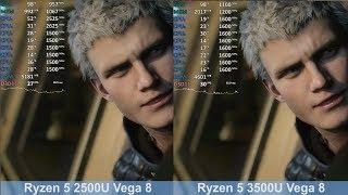 AMD Ryzen 5 3500U Vega 8 vs. Ryzen 5 2500U Vega 8 - in 8 Games - Benchmark Comparison