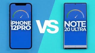 iPhone 12 Pro vs Samsung Galaxy Note 20 Ultra! Performance Test  | VERSUS