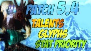 5.4 Destruction Warlock Talents & Stat Priority! [Cobrak]