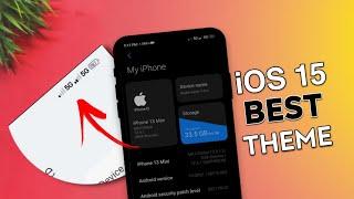 iOS 15 Beta Theme For Miui 12/Miui 12.5  Convert Miui To Apple iOS | Redmi,Poco & Xiaomi Theme