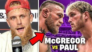 Jake Paul Reacts To Conor McGregor VS Logan Paul