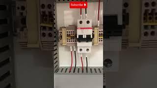 Tips4 Electrical Control Panel Wiring (2023)🫡#electrical #shorts#trending