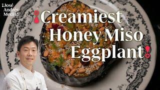 This eggplant dish features a 10,000 year-old Japanese Ingredient | José Andrés' Test Kitchen