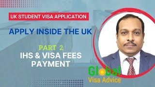 How to Pay UK Immigration Health Surcharge & Visa Fees | UK Student Visa Fees & IHS Payment