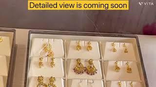 Tanishq very very light weight earring collections | latest 2022 | HSR bangalore store