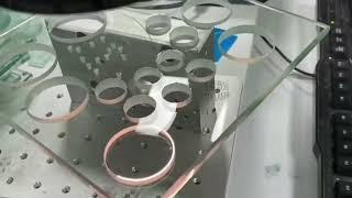 Fly laser laser cutting machine cut glass board | Fly laser