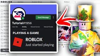 How To Add Roblox To Discord Status (Guide) | Show Roblox In Discord Status