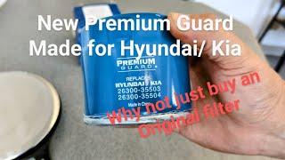 New Premium Guard oil filter Review