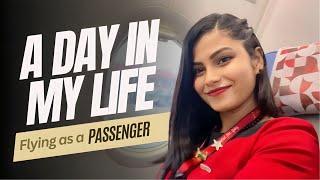 A Day in My Life (As a Passenger) ​⁠@Shilugram | #aviation | #cabincrew | #spicejet 