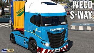 ETS2 IVECO S-Way  Mit FELBERMAYR durch Griechenland [2872] EURO TRUCK SIMULATOR 2