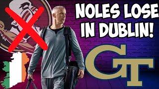 FSU gets DOMINATED by GT in Dublin - LIVE REACTION