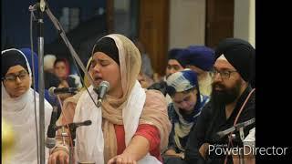 Must listen ਦਿਨੁ ਰਾਤੀ ਆਰਾਧਹੁ  ਪਿਆਰੋ bibi parampreet kaur delhi