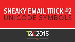 Email Marketing Tips - Unicode Symbols