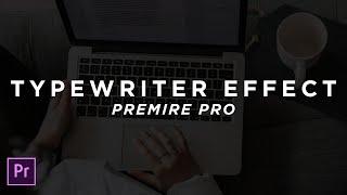 Cara Mudah Membuat Effect Text Mengetik (Typewriter Effect) di Premiere Pro