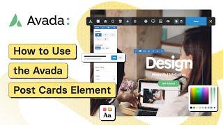 How to Use the Avada Post Cards Element