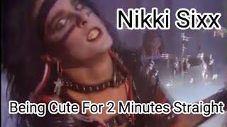 Nikki Sixx Being His Cute Self For 2 Minutes Straight