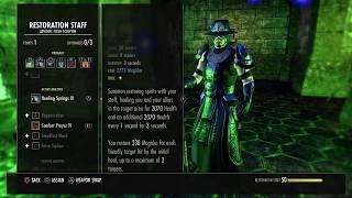 ESO Pve Necromancer Healer build (beginner)