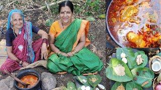 झणझणीत गावरान अंडे फोडून केलेला अंड्याचा रस्सा | andyacha rassa | kolhapuri style anda curry