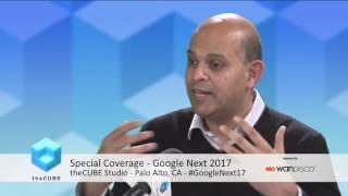 Viptela CEO in #theCUBE for #GoogleNext17